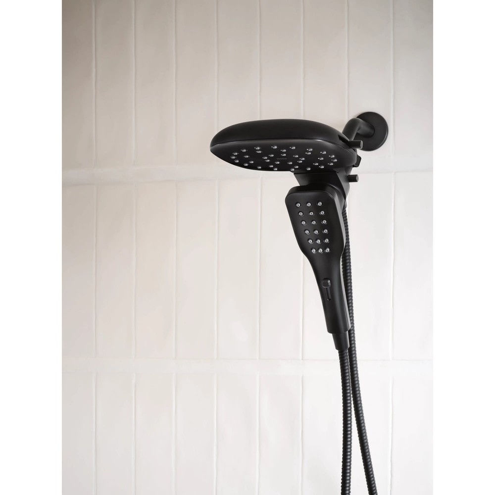 Moen 220C5EP Verso 1.75 GPM Multi Function Shower Head - Black