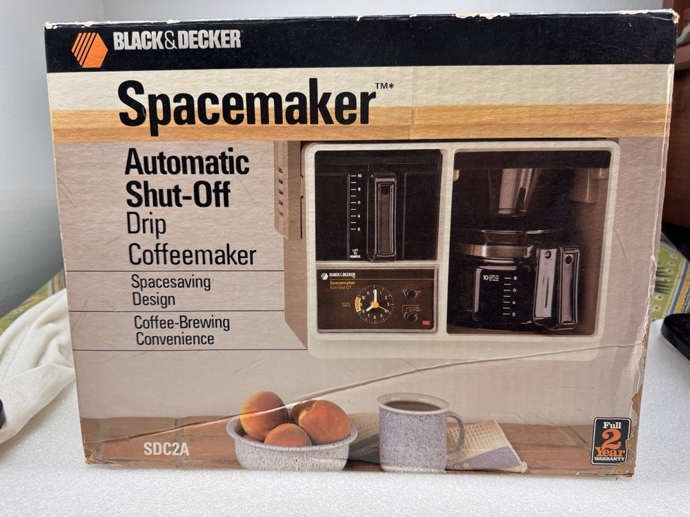 Black & Decker Spacemaker Under Cabinet Drip Coffee Maker SDC2A - Sealed