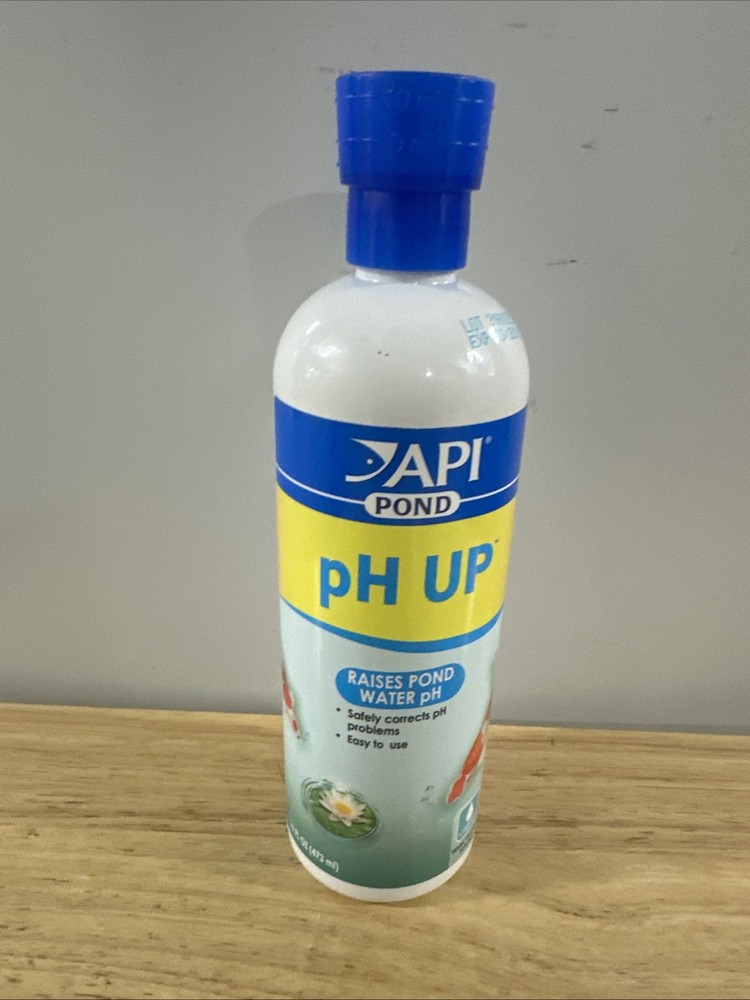 API Pond pH UP Pond Water pH Raising Solution 16 oz. Bottle