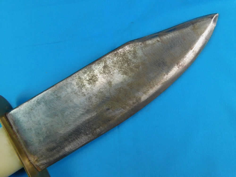 US Custom Made Handmade Large & Heavy Bowie Knife
