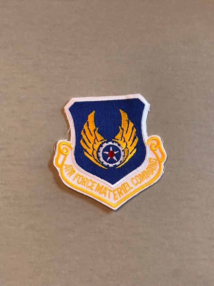 Air Force Materiel Command patch, military patch, crest patch, sew in patch, NEW
