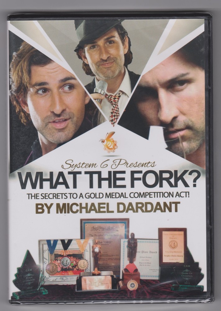 What The Fork by Michael Dardant - New Magic DVD