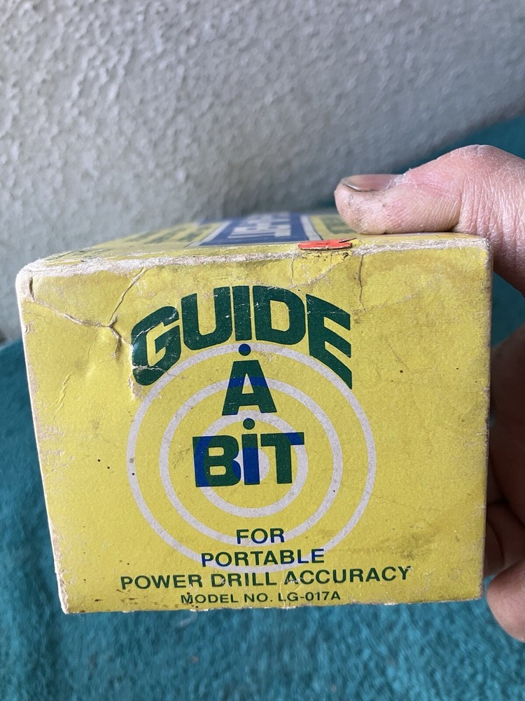 Vintage Guide-A-Bit Power Drill Guide By Lyngeld Model LG-017A