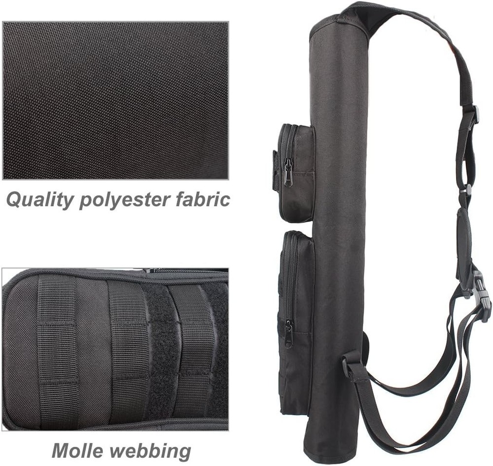 High-Quality Archery Back Quiver Bag - Adjustable Straps