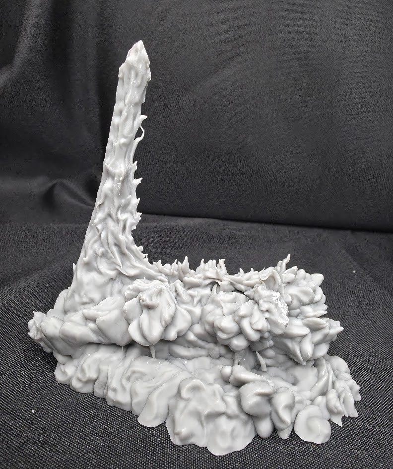 3D printed Storm Dragon Guard Dragon Breath Base