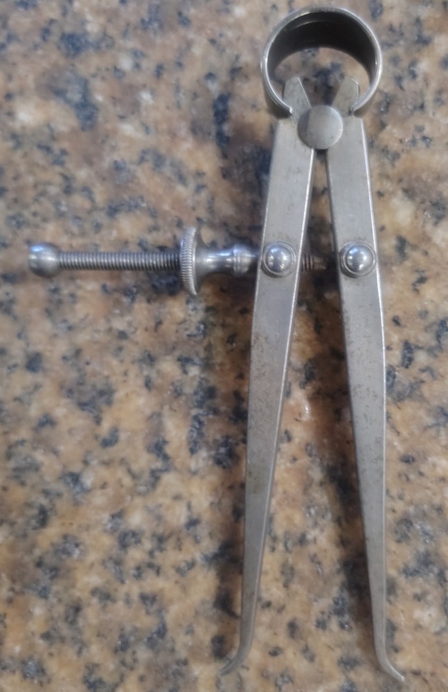 🗽 STARRETT 4" ID CALIPER MACHINIST/TOOLMAKER