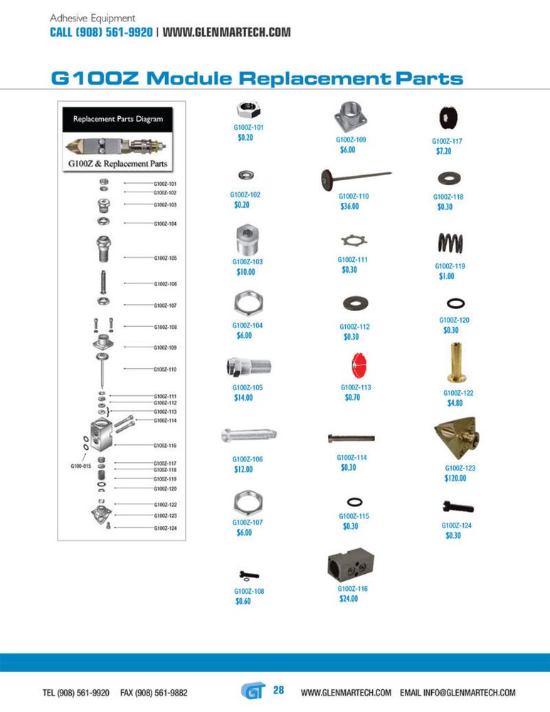 Replacement for Nordson H200 Series Glue Dispenser Module