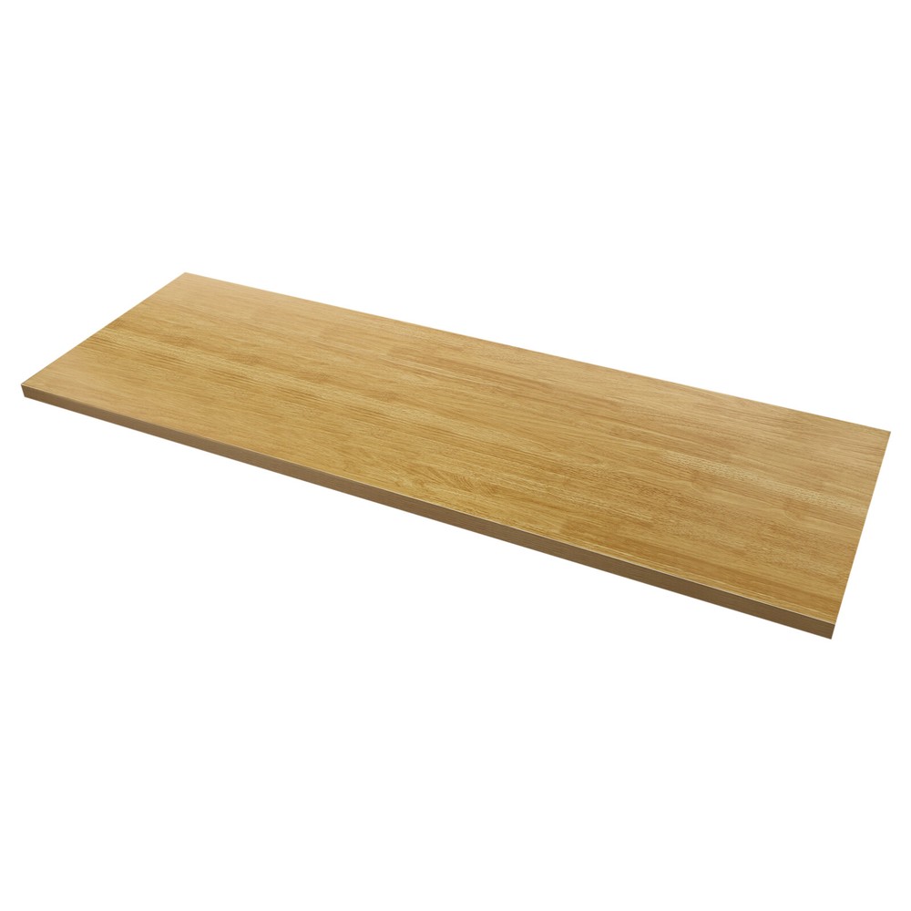 Plywood Tabletop Rectangular Countertop Adjustable Countertop 60*180*3.5cm USA