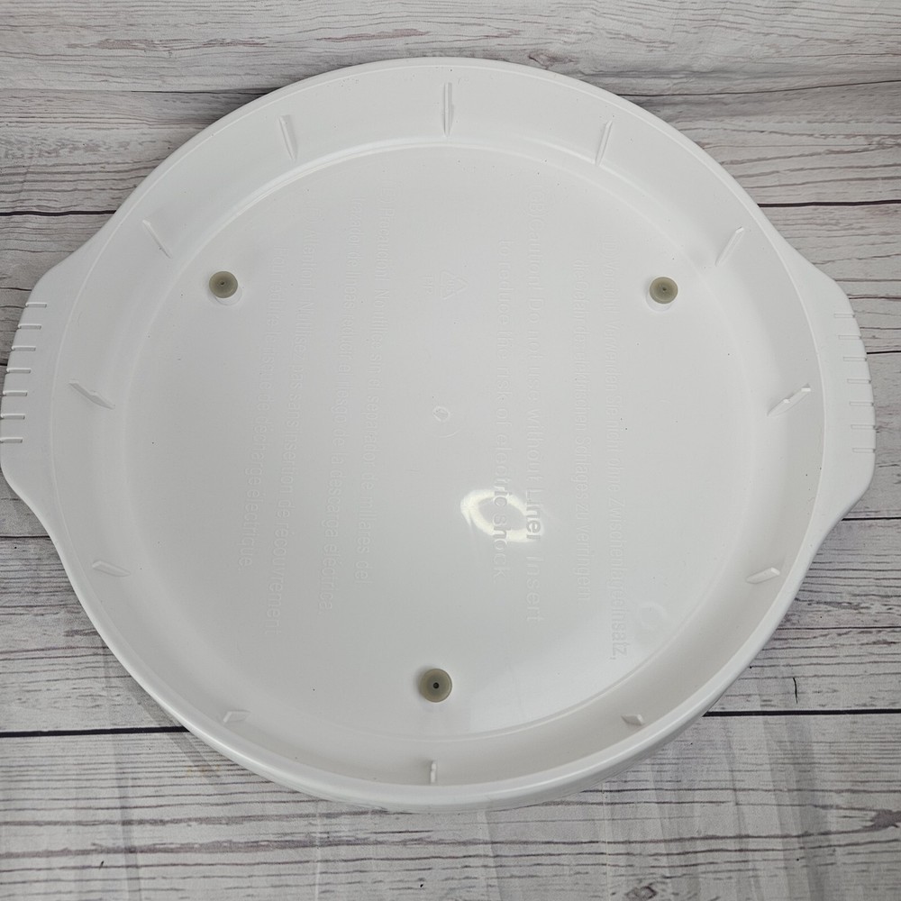 NuWave Pro Oven White Replacement Parts Bottom Base ONLY 20315
