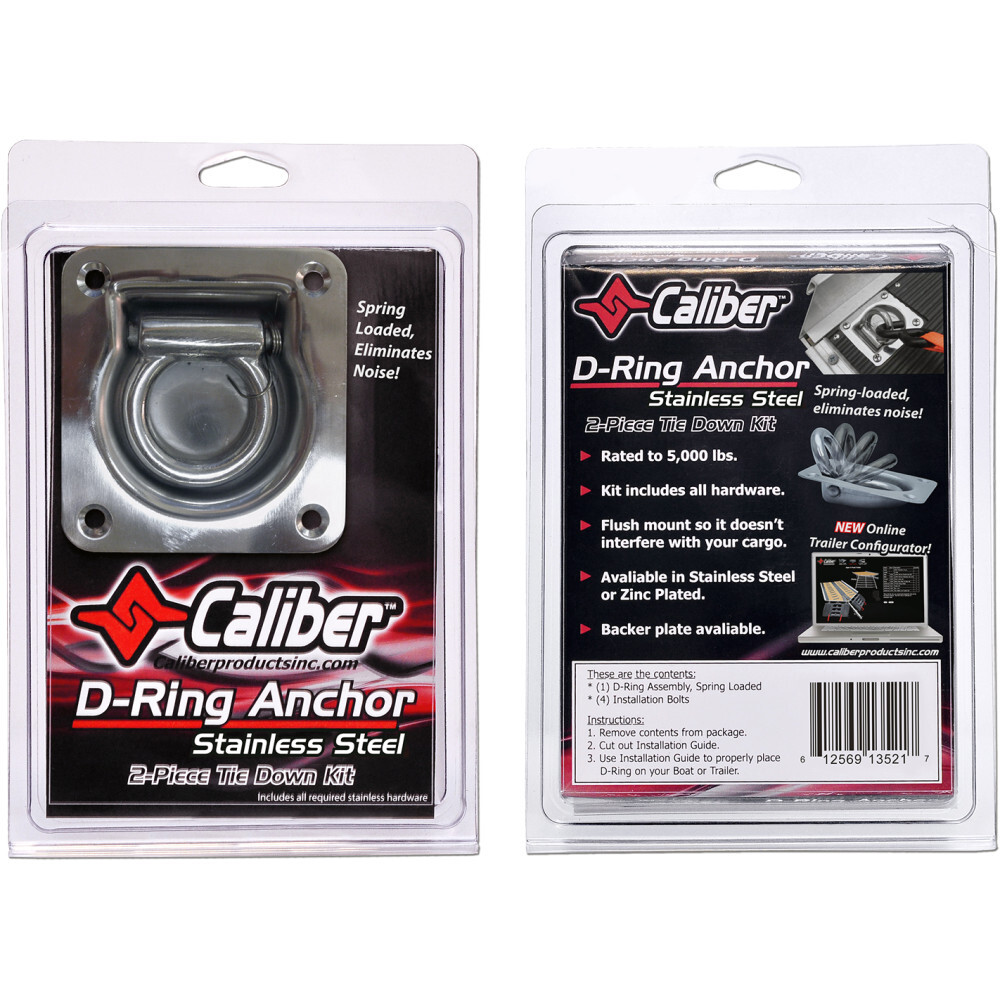Caliber D-Ring - Stainless Steel | 13521