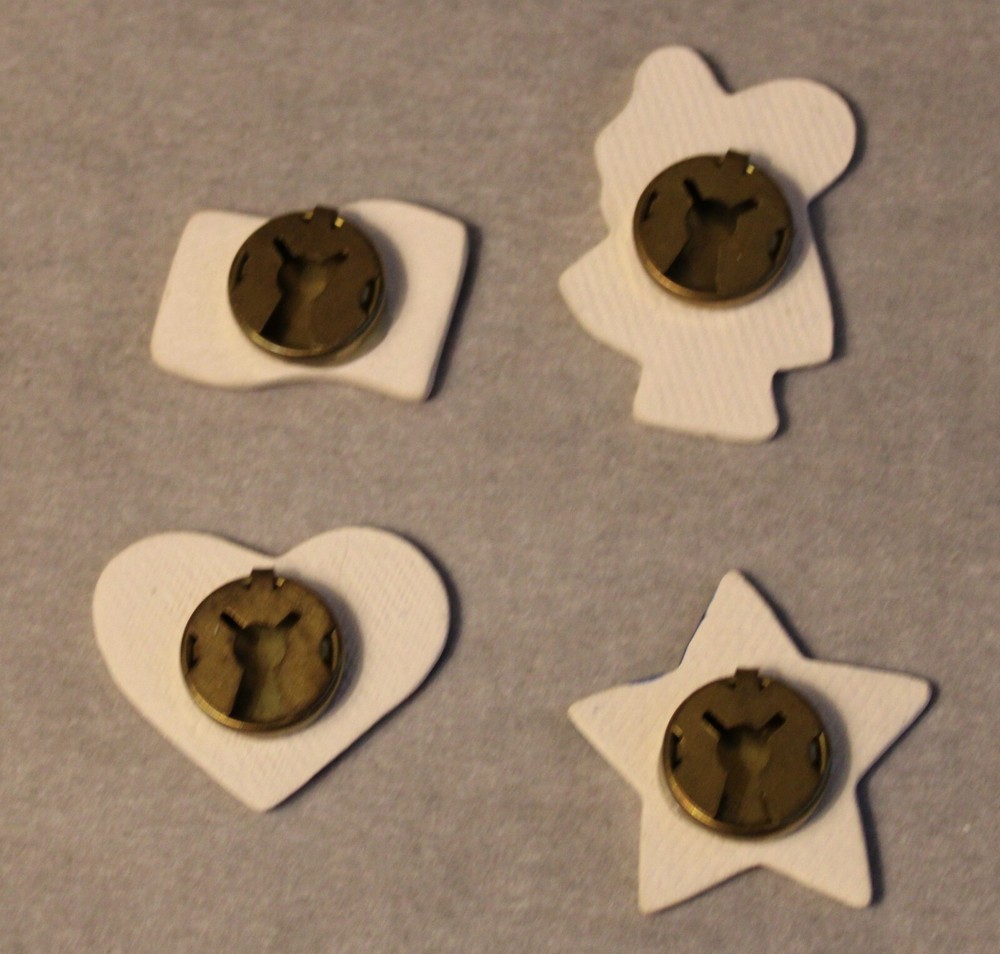 Patriotic Flag Theme Button Covers