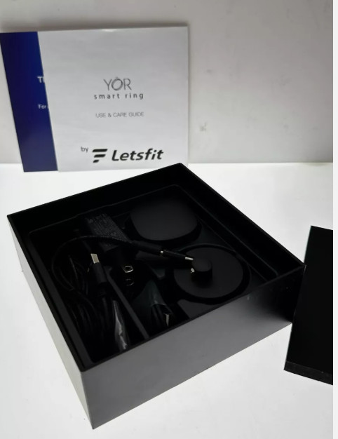 YoR Smart Ring Silver Size 7 Body Sleep Tracking