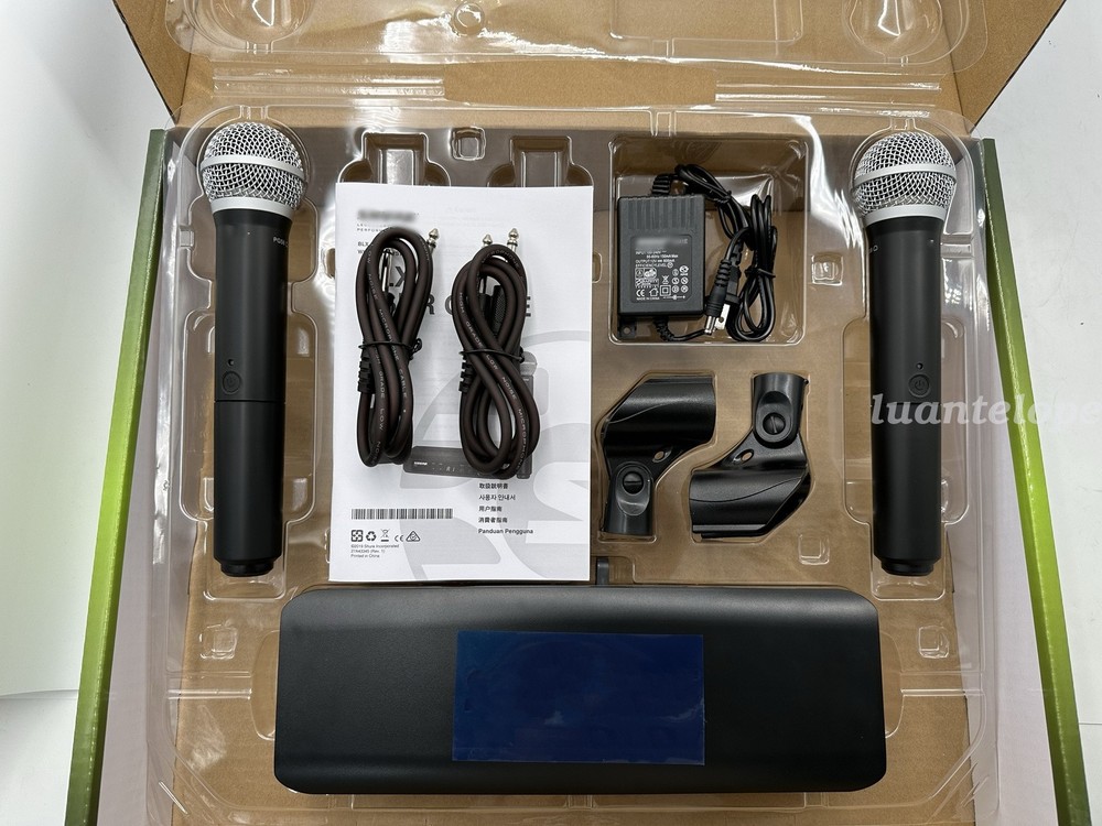 BLX288/PG58 Handheld Wireless Microphone System Come with2 Microphone