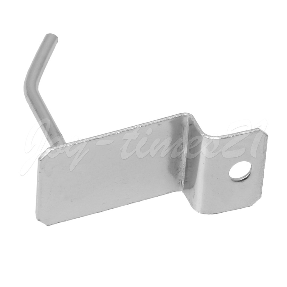 150 Pcs Slatwall Single Hook Pin Display Fitting Prong Hanger 4x50mm