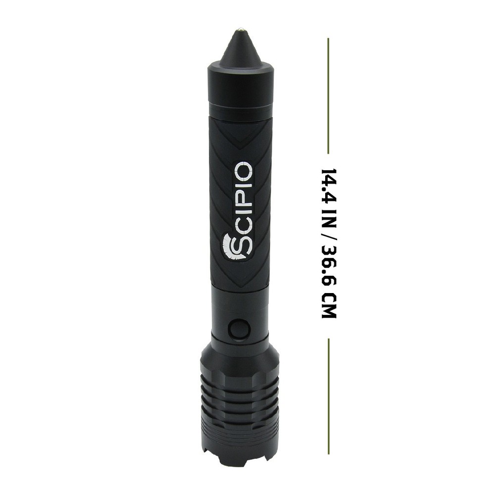 Scipio 1907044 Rechargeable Flashlight 4000lms