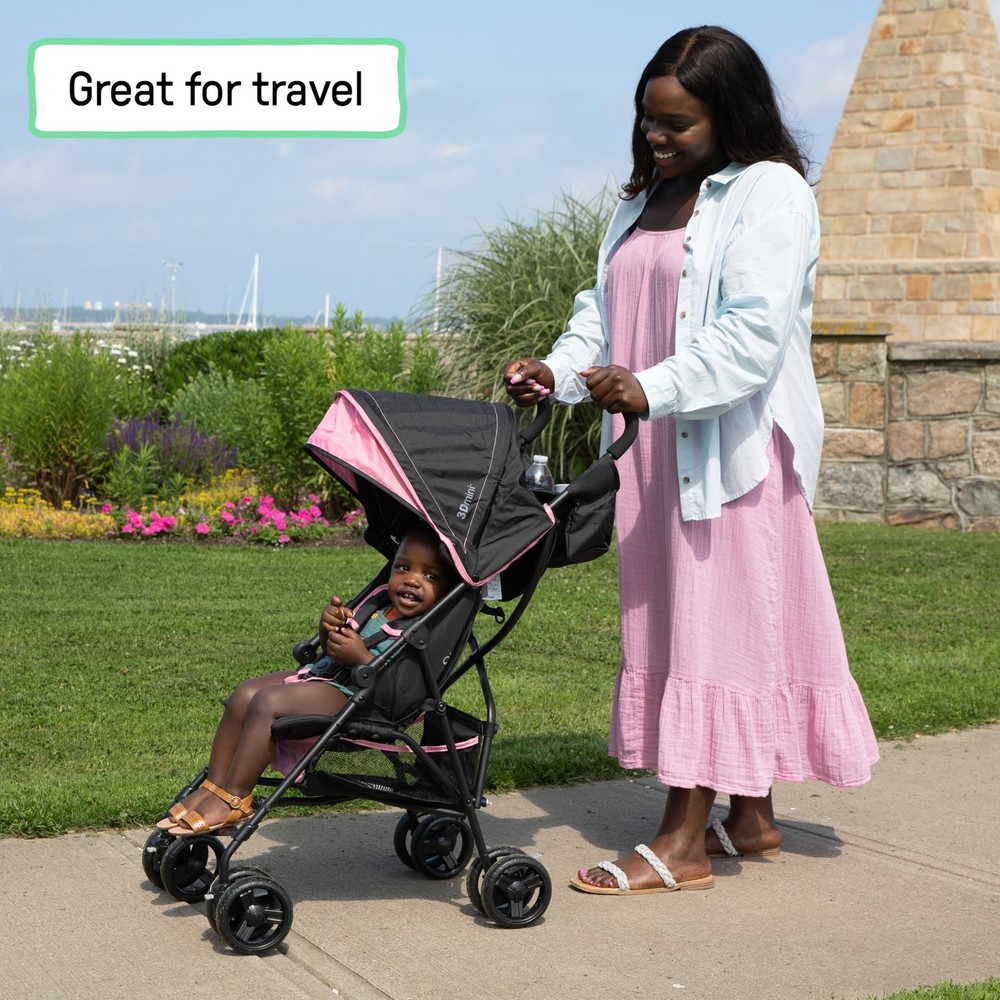 Ingenuity 3D Mini Convenience Stroller – Lightweight Stroller with Compact