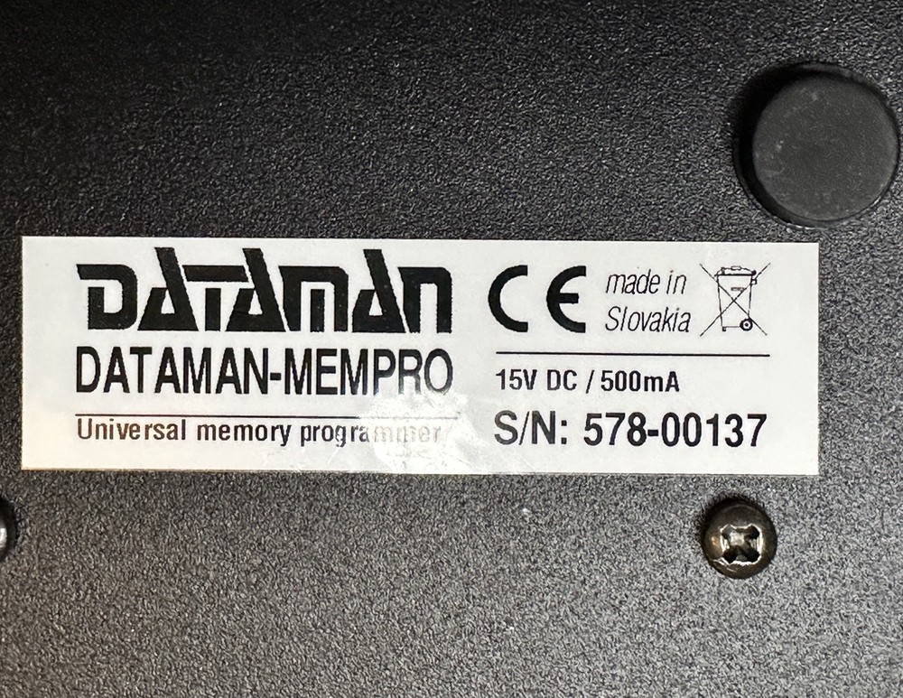Dataman MEMPRO Universal Memory Programmer Parallel 40-Pin Metal