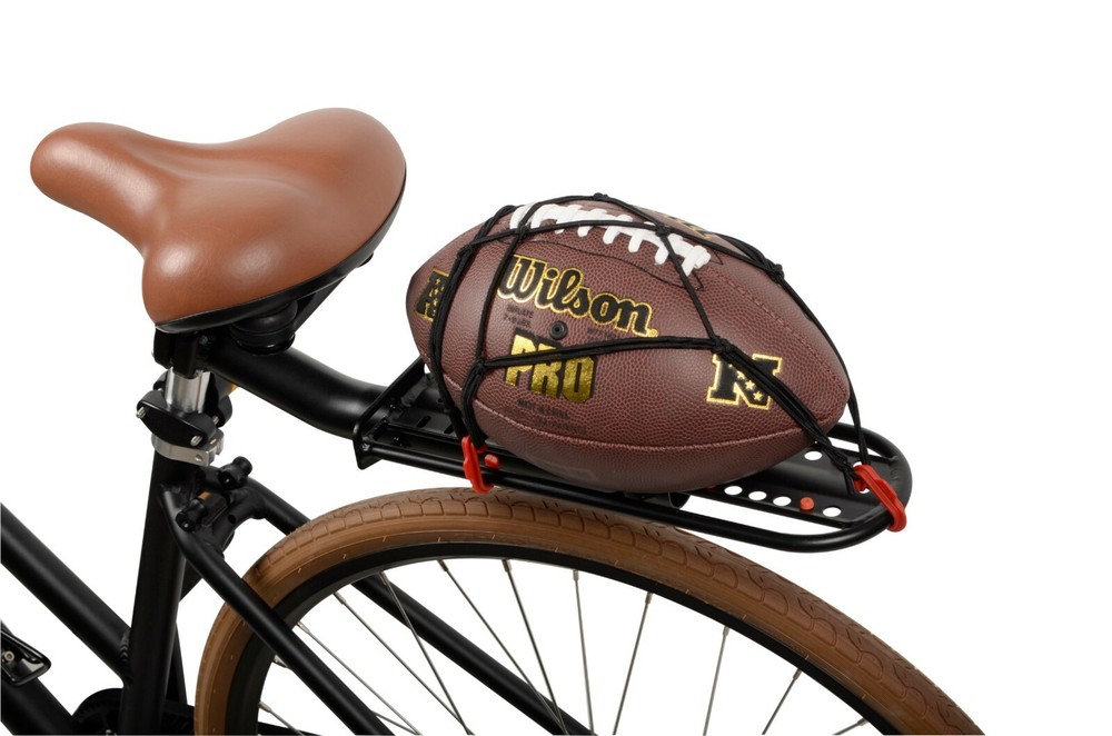 Delta MR133B Mega Rack Bicycle Cargo Net Bungee Cord Black 3 Hook Delta 101