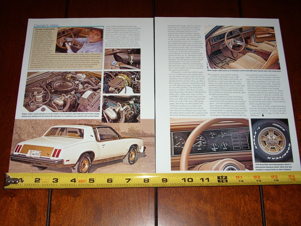 1979 HURST OLDS OLDSMOBILE ORIGINAL 2006 ARTICLE