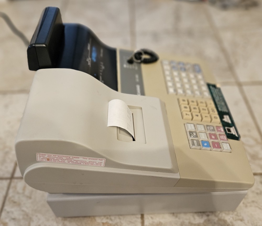 Casio CE-300 Electronic Cash Register with PGM Key