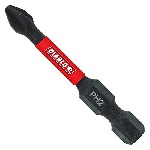 Diablo DPH22P5 2" -2 Phillips Drive Bits (5-Pack)