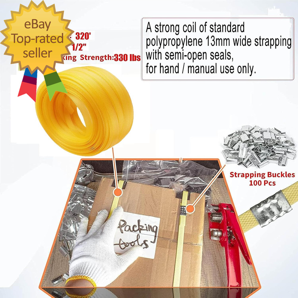 Box Plastic Strapping Kit Manual Packaging Strapping Tool Banding Tool