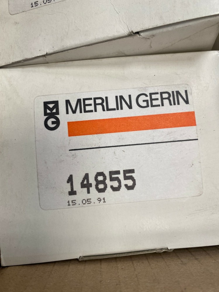 25Pc X Merlin Gerin Schneider 14855 Fractionable Circuit Breakers