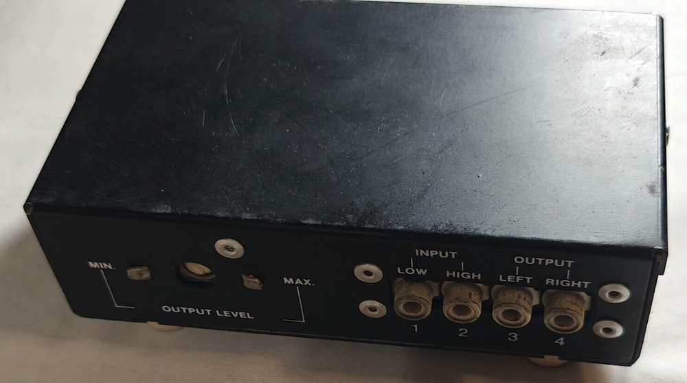 Rhoades Teledapter Model TE-200- Television To Stereo Matching Adapter