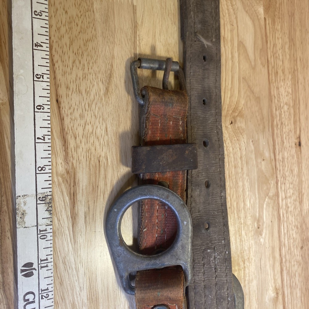 Vintage Klein Tools USA Lineman Belt 1972