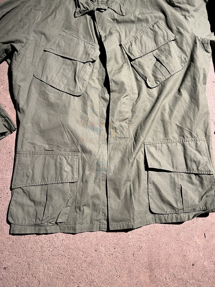 US Slant Pocket Jungle Jacket Poplin Large Regular 3rd Pattern (FF250