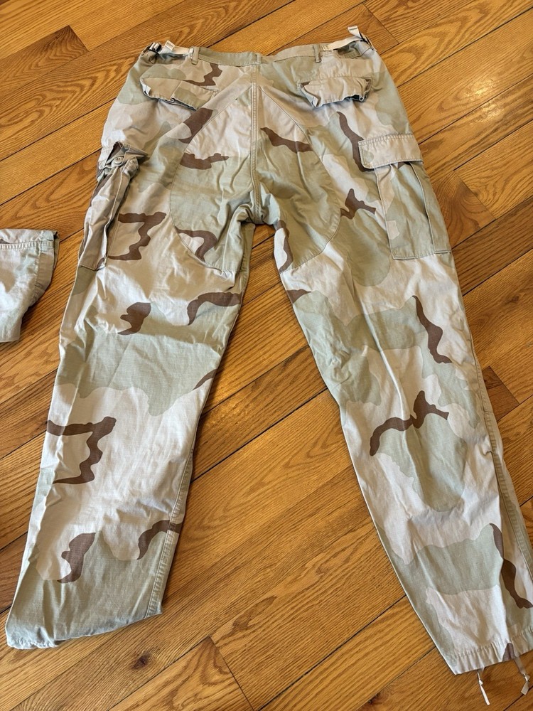 US Military Issue DCU Pants, Ripstop, Sz X Large Long, Preowned