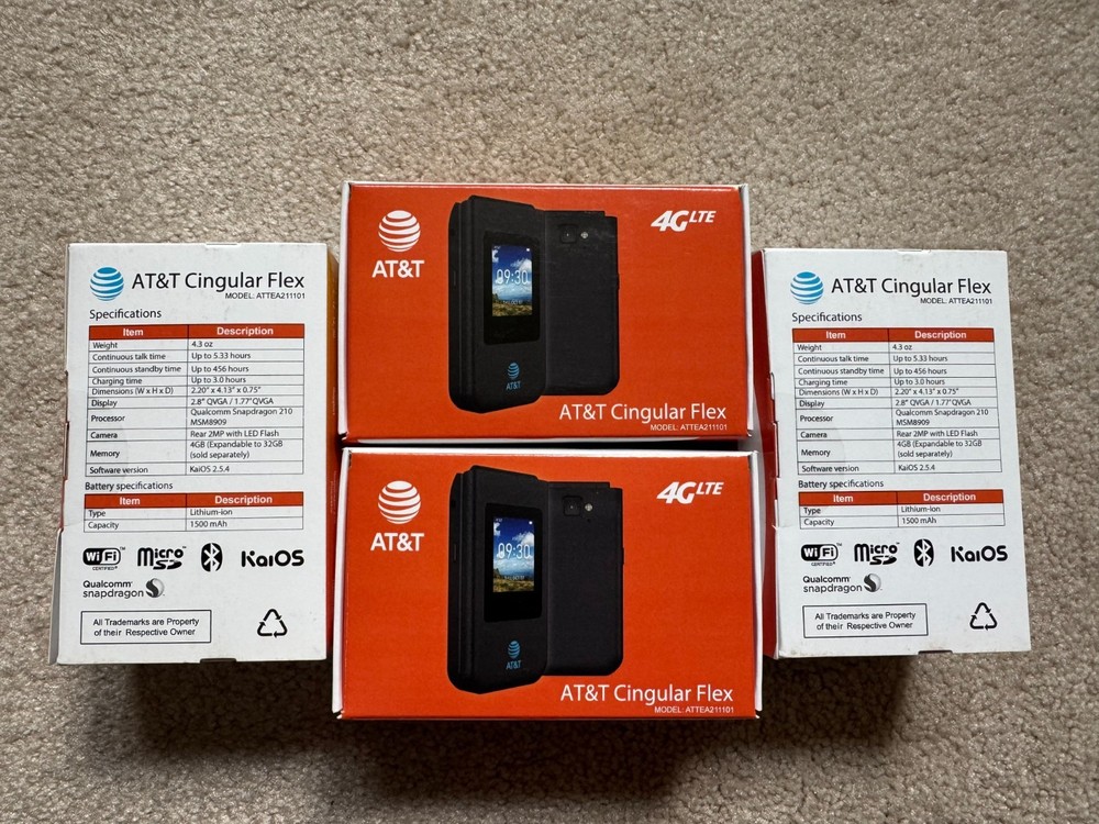 NEW AT&T Cingular Flex Flip Smart Phone