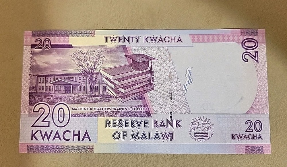 2019 Malawi 20 Kwacha Note