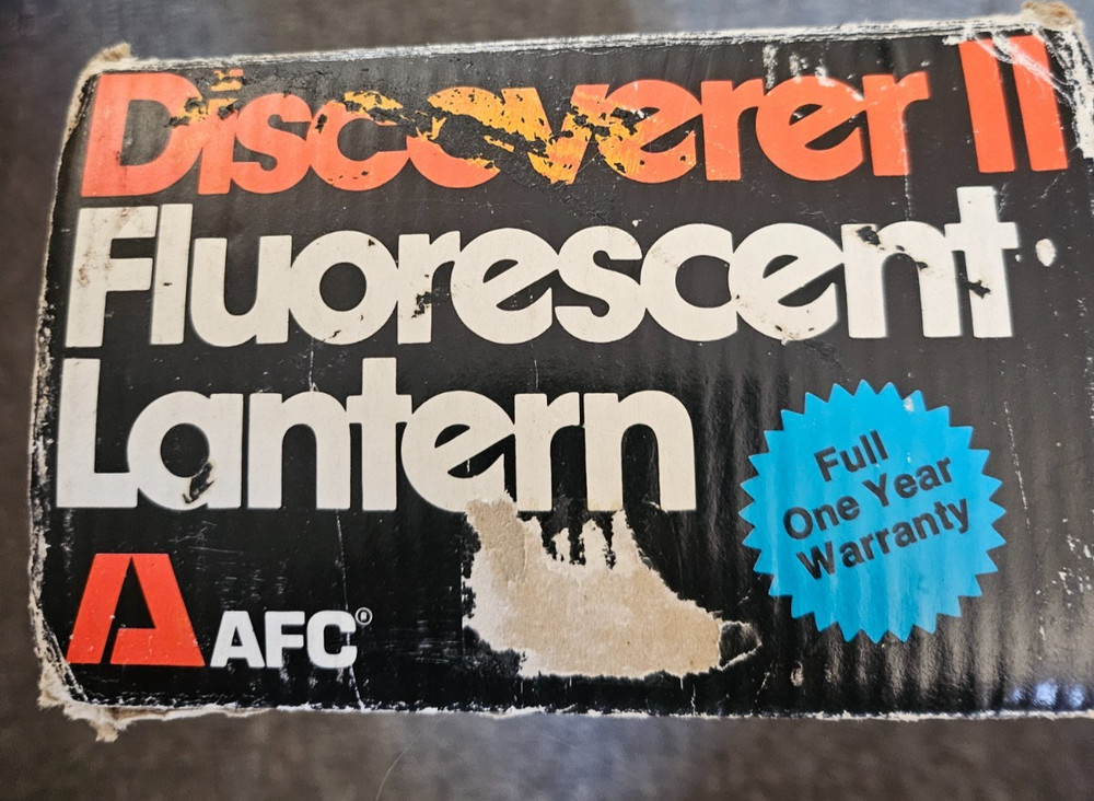 AFC Discoverer II Fluorescent Lantern NWT