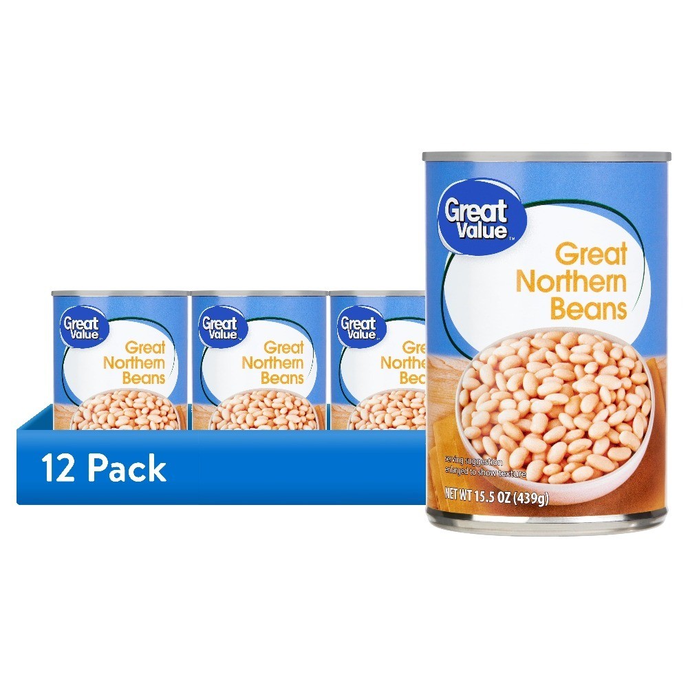 Great Northern Beans 12 Pack 15.5 Ounce Cans