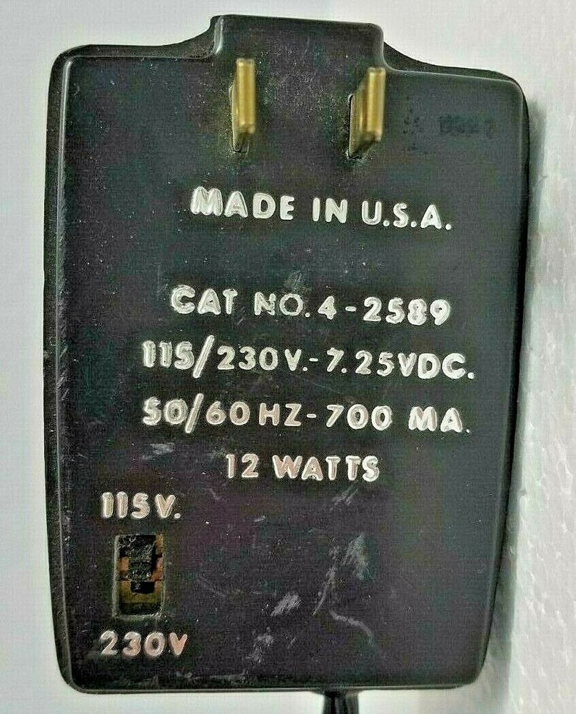 Bison Instruments Power Adapter Cat. No. 4-2589 12Watts
