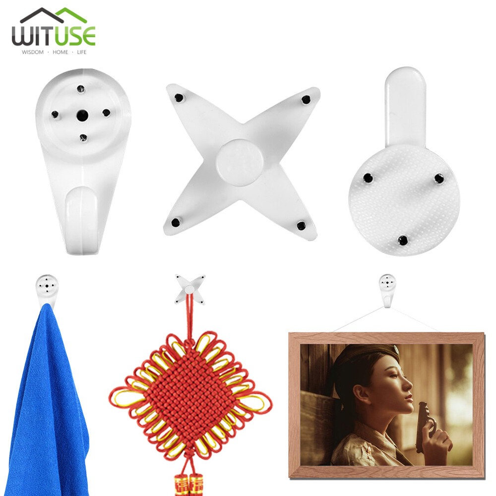 Hook Picture No Trace Seamless Assorted Mirror Wall Multi Function Nail Tool