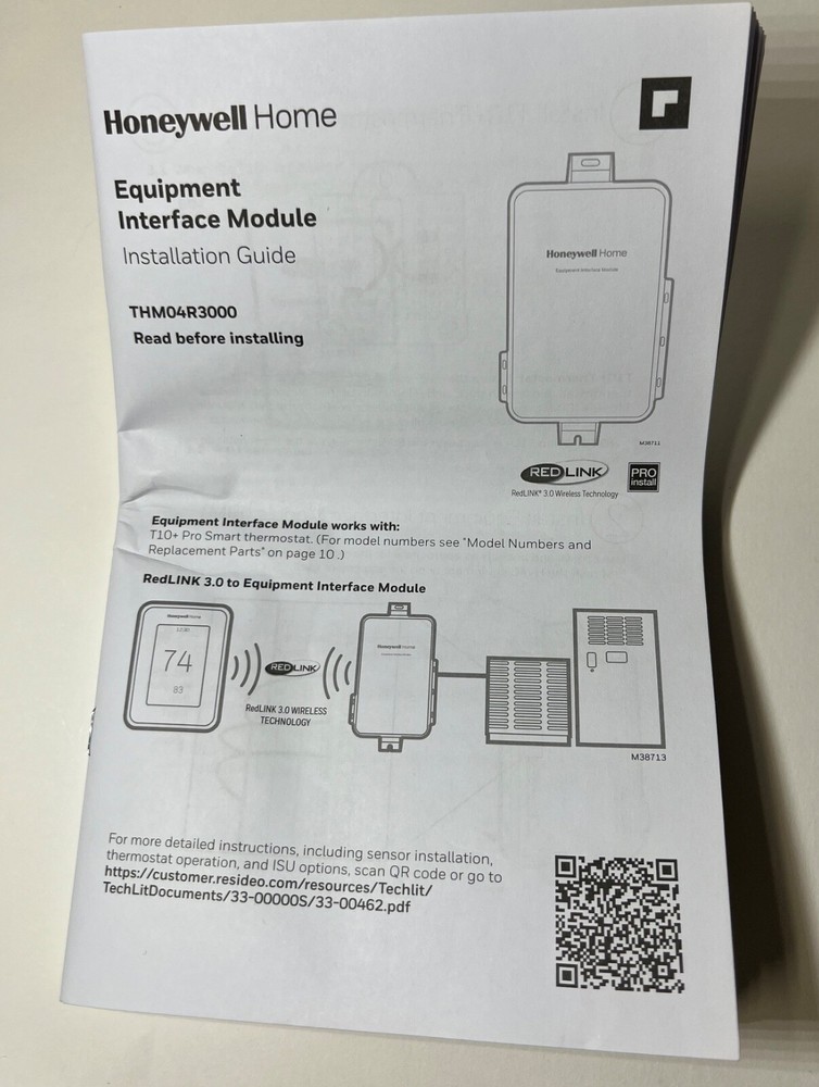 Honeywell THM04R3000 RedLINK Equipment Interface Module for T10+