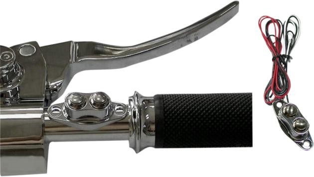 DS Duet Handlebar Switch Kit Chrome
