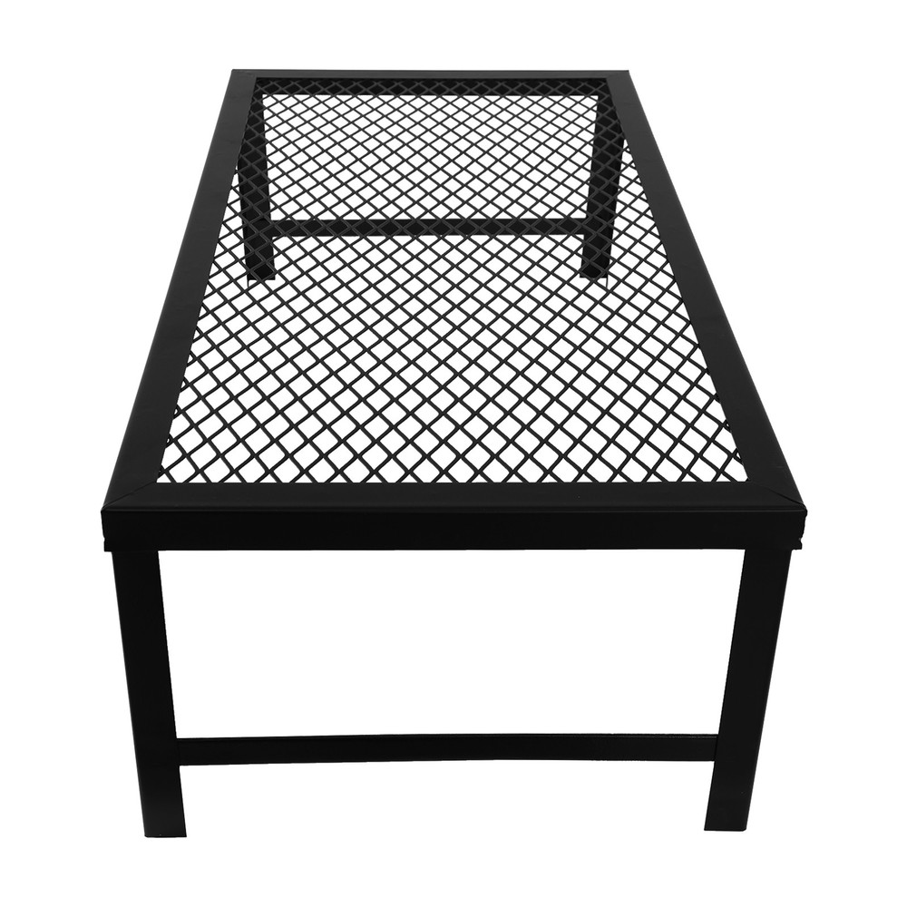 Foldable Portable Camping Grill Fire Pit Grate for Outdoor Cooking