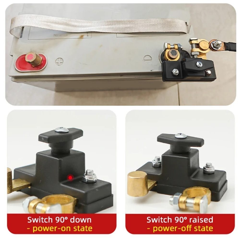 Isolator Switch for Vehicles Efficient Power Management Battery Disconnect
