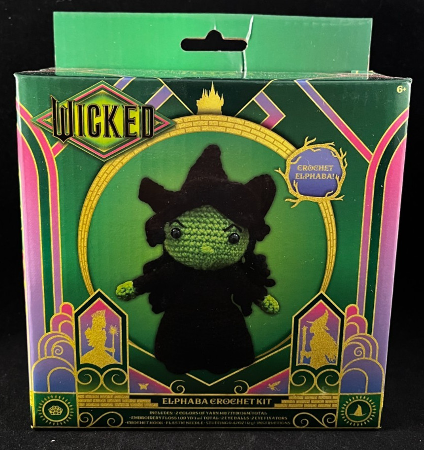 Wicked - Elphaba - Black Witch - Crochet Kit - Everything included