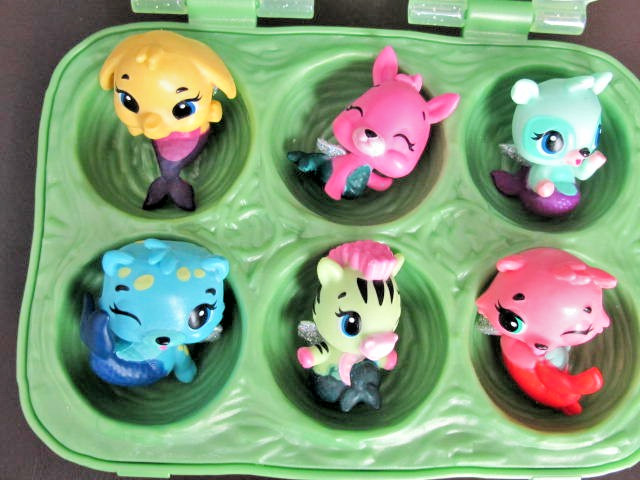 Hatchimals CollEGGtibles 6 Pack Egg Carton Pre owned Easter
