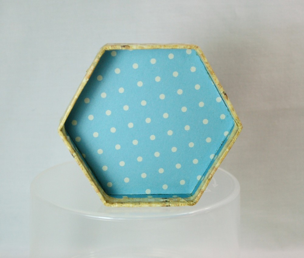 SET OF 4 SMALL DECORATIVE BOXES: Book shape, Hexagonal shape, Rectangular Shape