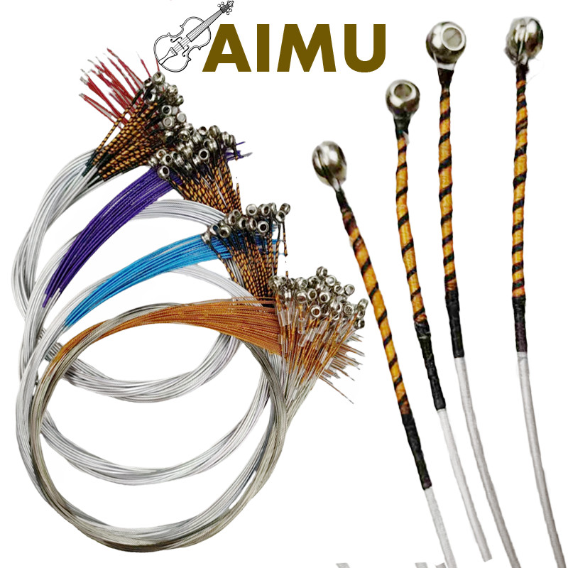 30 sets A++ Violin Strings Middle Soft Alloy Violin E A D G string 3/4- 4/4