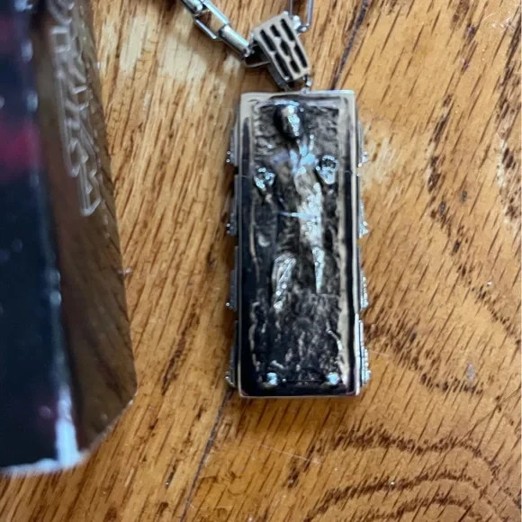 Star Wars Han Cholo Silver Necklace