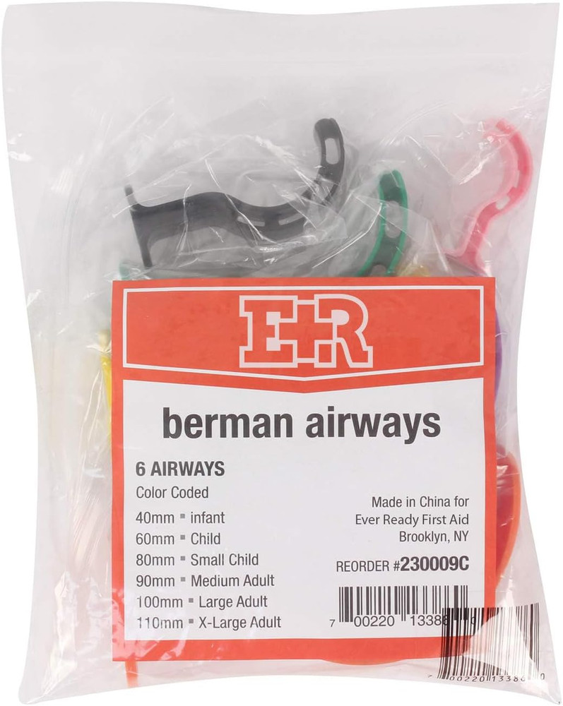 Berman Oral Airway Emergency Kit