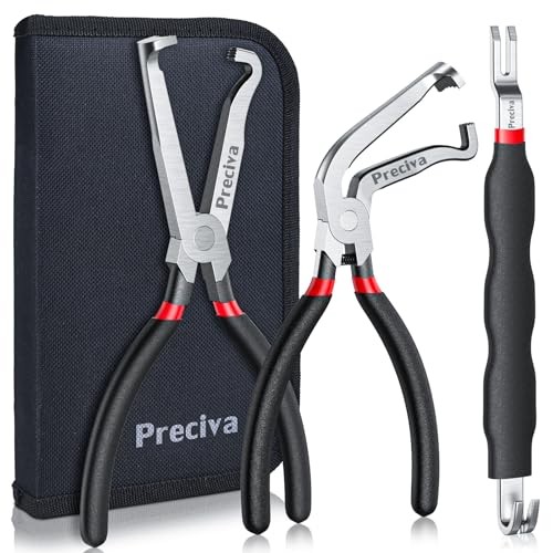 3 PCS Electrical Disconnect Pliers, Electrical Connector Pliers for Black