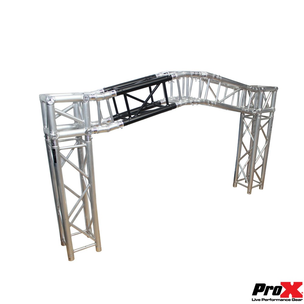 ProX XT-SQ7D 7.5 Degree Square Truss Two Way, Fixed Angle, Corner Connector 1Pc.