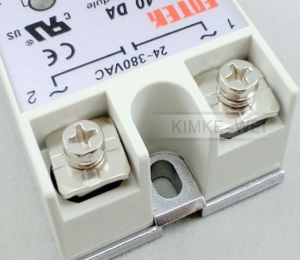 SSR-40DA Solid State Relay 40A Output AC 24-380V & Input DC 3-32V New